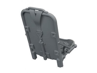 North American P-51 D Mustang - 3d-printed Seat With Integral Seat Belts (For Arma Hobby Kits) - zdjęcie 2
