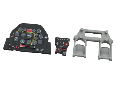 North American P-51 D Mustang - Löökplus Set (For Arma Hobby Kits) - zdjęcie 1