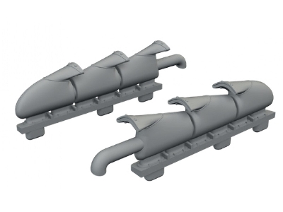 Supermarine Spitfire Mk.Vb With Fishtail Exhausts - Löökplus (For Eduard Kits) - zdjęcie 3