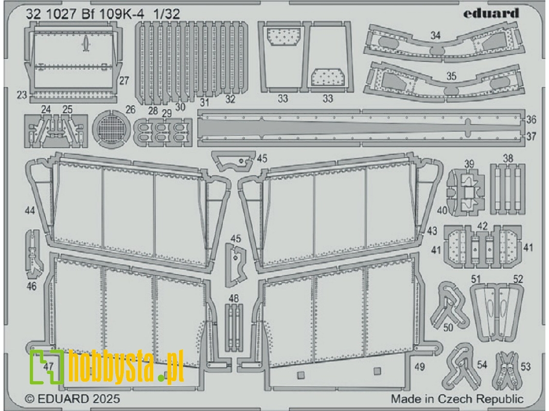 Messerschmitt Bf-109 K-4 - Big Ed Set (For Eduard Kits) - zdjęcie 1