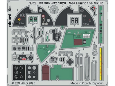 Hawker Sea Hurricane Mk.Iic - Big Ed Set (For Revell Kits) - zdjęcie 3
