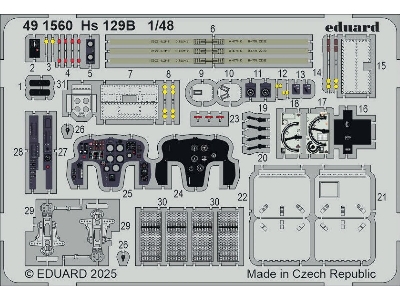 Henschel Hs 129 B - Big Ed Set (For Takom Kits) - zdjęcie 1