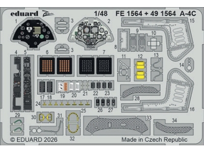 Douglas A-4 C Skyhawk - Bog Ed Set (For Hobby Boss Kits) - zdjęcie 5