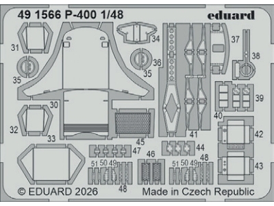 Bell P-400 Airacobra - Big Ed Set (For Arma Hobby Kits) - zdjęcie 2