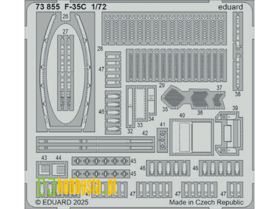 Lockheed Martin F-35 C - Big Ed Set (For Tamiya Kits) - zdjęcie 1
