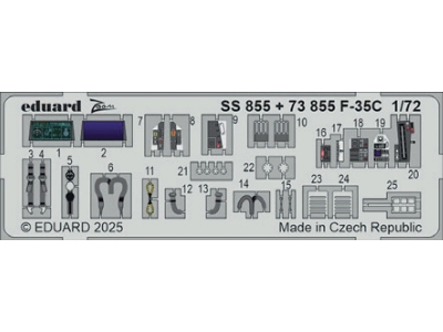 Lockheed Martin F-35 C - Big Ed Set (For Tamiya Kits) - zdjęcie 2