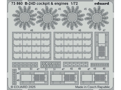 Consolidated B-24 D Liberator - Big Ed Set Part I (For Airfix Kits) - zdjęcie 1