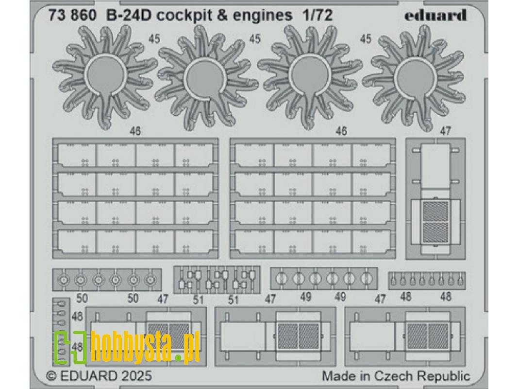 Consolidated B-24 D Liberator - Big Ed Set Part I (For Airfix Kits) - zdjęcie 1