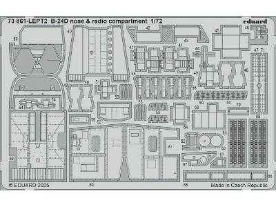 Consolidated B-24 D Liberator - Big Ed Set Part I (For Airfix Kits) - zdjęcie 2