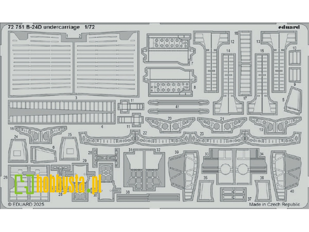 Consolidated B-24 D Liberator - Big Ed Set Part Ii (For Airfix Kits) - zdjęcie 1