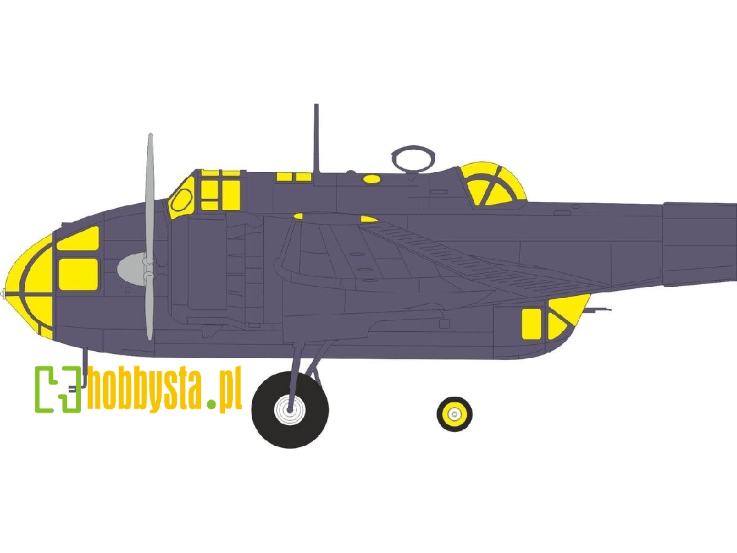 Handley Page Hampden B Mk.I - Paint Mask Set (For Icm Kits) - zdjęcie 1