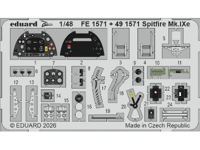 Supermarine Spitfire Mk.Ixe - Zoom Set (For Airfix Kits) - zdjęcie 1