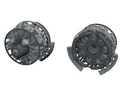 Martin B-26 B Marauder - Big Sin Set (For Eduard Kits) - zdjęcie 5