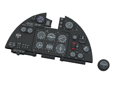 Hawker Hurricane Mk.Iic With Rounded Exhausts - Big Sin Set (For Arma Hobby Kits) - zdjęcie 2