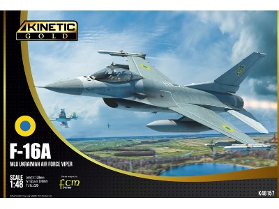 General Dynamics F-16a Mlu - Ukrainian Air Force Viper - zdjęcie 1