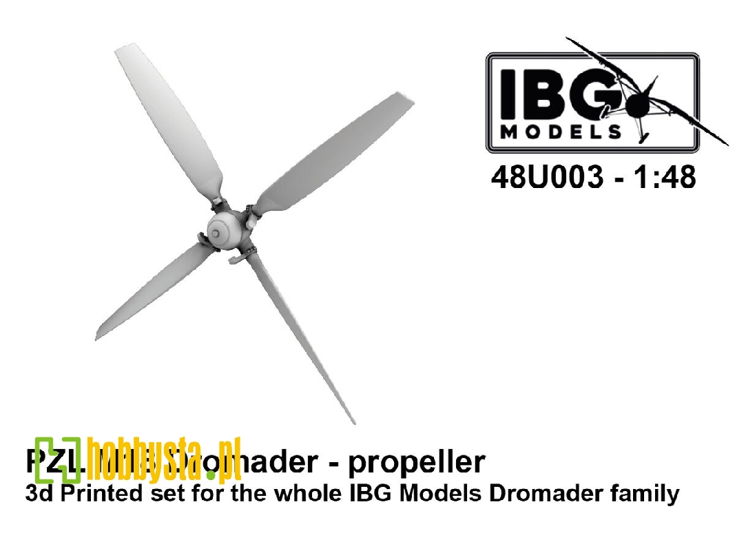 Pzl M18 Dromader - Propeller (For Ibg Kits / 3d-printed) - zdjęcie 1