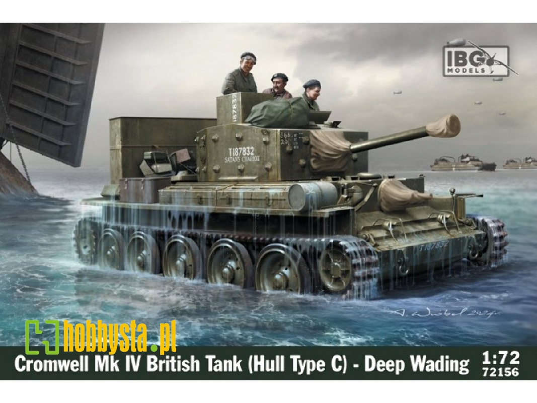 Cromwell Mk Iv British Tank (Hull Type C) - Deep Wading - zdjęcie 1