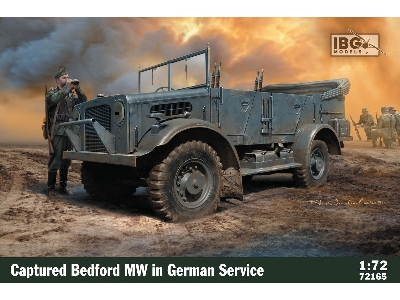 Captured Bedford Mw In German Service - zdjęcie 1