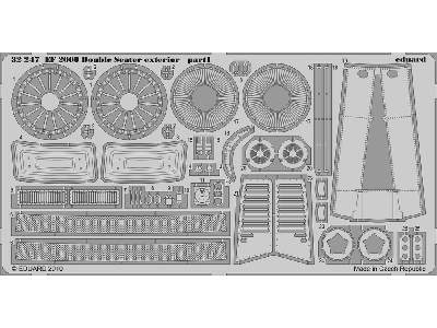  EF 2000 Two-seater exterior 1/32 - Trumpeter - blaszki - zdjęcie 2