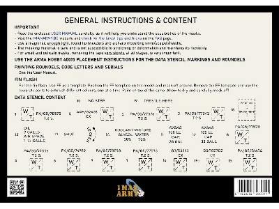 Hawker Hurricane Mk.I - Full Masking Set (For Arma Hobby Kits) - zdjęcie 2