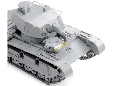 Neubau-fahrzeug Rheinmetall-fahrgestell Und Krupp-turm Geanderte Mg-turme - zdjęcie 5