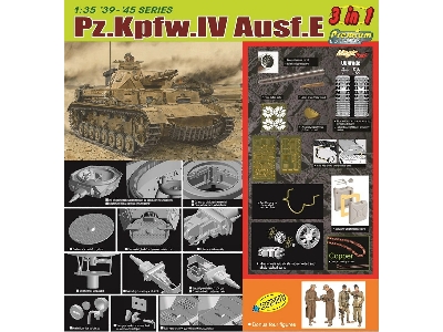 Pz.Kpfw.Iv Ausf.E (3 In 1) - zdjęcie 3