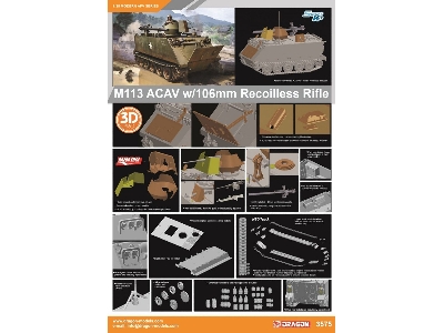 M113 Acav With 106mm Recoilless Rifle - zdjęcie 2