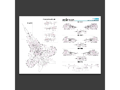 Mig-25 Foxbat - Stencils Decals - zdjęcie 3