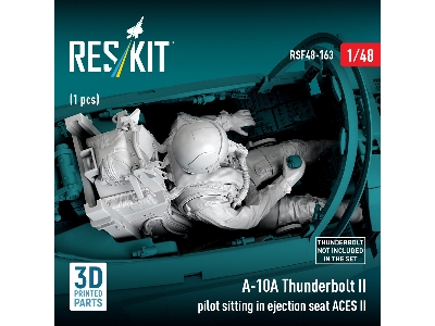 Fairchild A-10 A Thunderbolt Ii - Pilot In Standing Position Scene 2 (1 Figure / 3d-printed) - zdjęcie 1