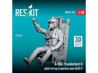 Fairchild A-10 A Thunderbolt Ii - Pilot In Standing Position Scene 2 (1 Figure / 3d-printed) - zdjęcie 3