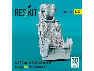Ltv A-7 E Corsair Ii - Ejection Seat Sju-8/A Late (3d-printed / For Trumpeter Kits) - zdjęcie 2