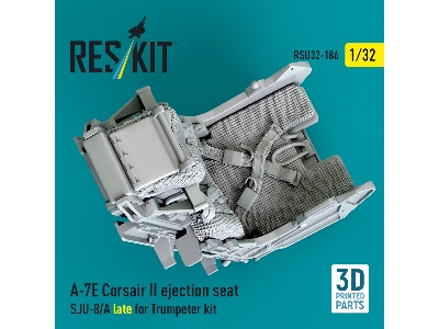 Ltv A-7 E Corsair Ii - Ejection Seat Sju-8/A Late (3d-printed / For Trumpeter Kits) - zdjęcie 3
