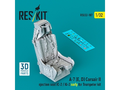 Ltv A-7 D / E Corsair Ii - Ejection Seat Ic-2 / Ig-2 Early (3d-printed / For Trumpeter Kits) - zdjęcie 1