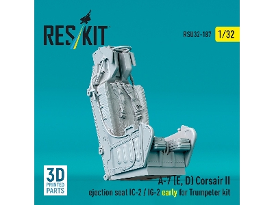 Ltv A-7 D / E Corsair Ii - Ejection Seat Ic-2 / Ig-2 Early (3d-printed / For Trumpeter Kits) - zdjęcie 3