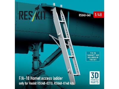 F/A-18 Hornet - Access Ladder (3d Printed) - zdjęcie 2