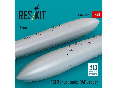 British Raf Sepecat Jaguar - 1200 L Fuel Tanks (2 Pcs / 3d Printed) - zdjęcie 3