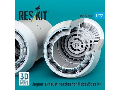 Sepecat Jaguar - Exhaust Nozzle (3d-printed / For Hobby Boss Kits) - zdjęcie 3