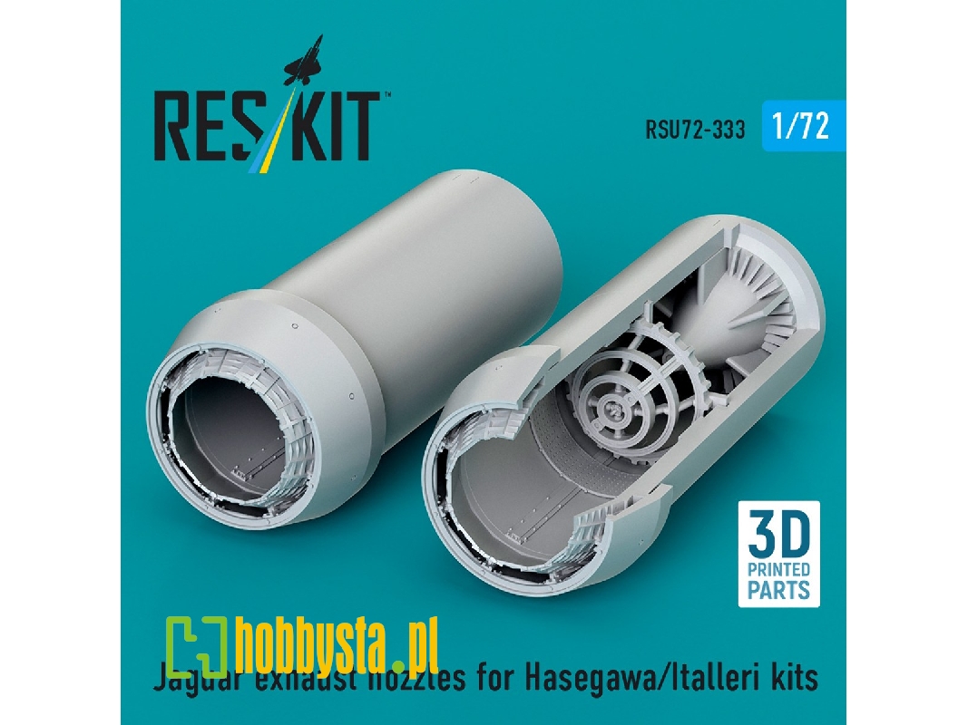Sepecat Jaguar - Exhaust Nozzle (3d-printed / For Hasegawa & Italleri Kits) - zdjęcie 1