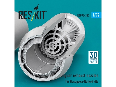 Sepecat Jaguar - Exhaust Nozzle (3d-printed / For Hasegawa & Italleri Kits) - zdjęcie 3