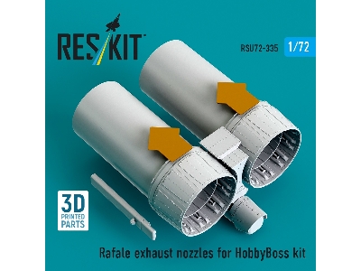Dassault Rafale - Exhaust Nozzle (3d-printed / For Hobby Boss Kits) - zdjęcie 3