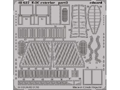  E-2C exterior 1/48 - Kinetic - blaszki - zdjęcie 3