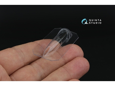 Mig-21um - Vacuumed Clear Canopy (For Kovozavody Prostejov Kits) - zdjęcie 3