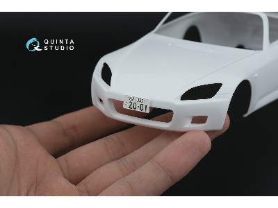 Honda S2000 Ap1 - 3d-printed & Coloured Interior On Decal Paper With Metal Sticker Parts (For Tamiya Kits) - zdjęcie 12