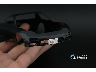 Mazda Rx-7 Fd - 3d-printed & Coloured Interior On Decal Paper With Metal Sticker Parts (For Tamiya Kits) - zdjęcie 6