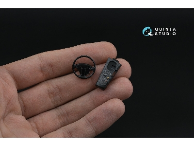 Mazda Rx-7 Fd - 3d-printed & Coloured Interior On Decal Paper With Metal Sticker Parts (For Tamiya Kits) - zdjęcie 7