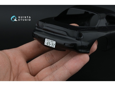 Efini Rx-7 Fd - 3d-printed & Coloured Interior On Decal Paper With Metal Sticker Parts (For Tamiya Kits) - zdjęcie 8