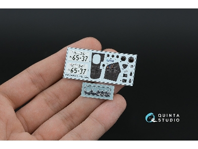 Efini Rx-7 Fd - 3d-printed & Coloured Interior On Decal Paper With Metal Sticker Parts (For Tamiya Kits) - zdjęcie 15