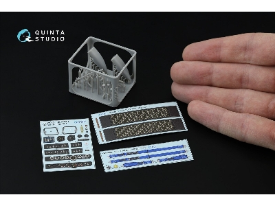 Ford Gt40 Mark Ii - 3d-printed & Coloured Interior With 3d-printed Resin Parts (For Fujimi Kits) - zdjęcie 2