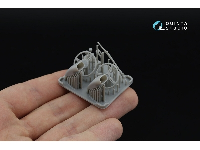 Ford Gt40 Mark Ii - 3d-printed & Coloured Interior With 3d-printed Resin Parts (For Fujimi Kits) - zdjęcie 14