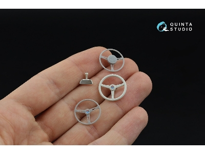 Ford Gt40 Mark Ii (1966) - 3d-printed & Coloured Interior With 3d-printed Resin Parts And Metal Stickers (For Meng Kits) - zdję